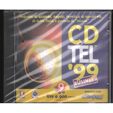 Cd Tel '99 Businnes CD ROM Microforum - 8021639001086 Sigillato