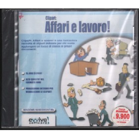 Clip: Affari E Lavoro CD ROM Evviva Software - CD6068 Sigillato Clip: Affari E Lavoro CD ROM Evviva Software - CD6068 Sigillato