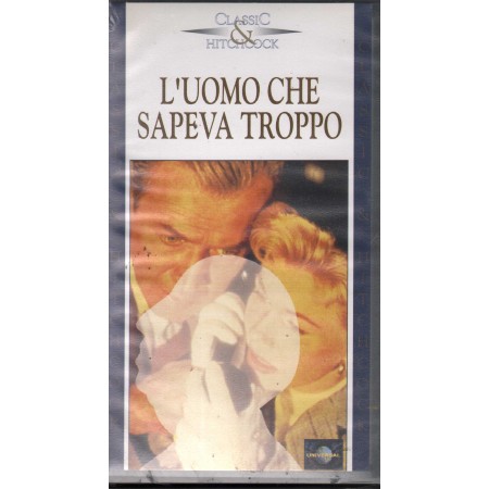 L'Uomo Che Sapeva Troppo VHS Alfred Hitchcock Univideo - UVS70248 Sigillato