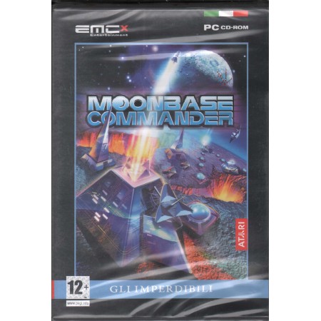 Moonbase Commander Pc Dvd Rom Atari Sigillato