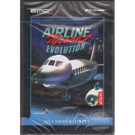 Airline Tycoon Evolution Pc Dvd Rom EMCX Entertainment Sigillato