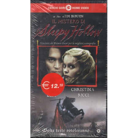 Il Mistero Di Sleepy Hollow VHS Tim Burton Univideo - PSC3513 Sigillato