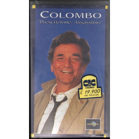 Colombo: Prescrizione Assassinio VHS Richard Irving Univideo - UVS70466 Sigillato