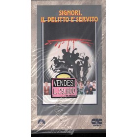 Signori Il Delitto E' Servito VHS Jonathan Lynn Univideo - PVS70046 Sigillato Signori Il Delitto E' Servito VHS Jonathan Lynn Univideo - PVS70046 Sigillato