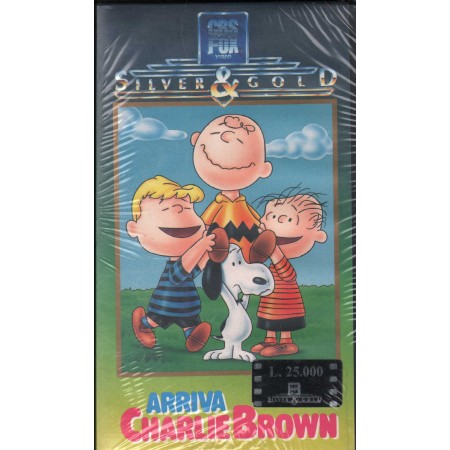 Arriva Charlie Brown VHS Bill Melendez Univideo - 712115 Sigillato