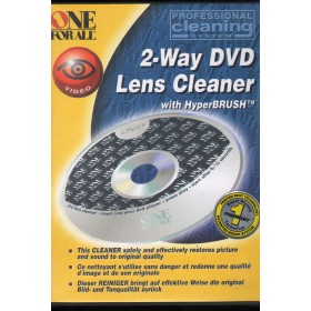 One For All 2-Way DVD Cleaner DVD Universal  – SV8130 Sigillato One For All 2-Way DVD Cleaner DVD Universal  – SV8130 Sigillato
