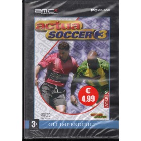 Actua Soccer 3 CD ROM Atari - EXAG095 Sigillato Actua Soccer 3 CD ROM Atari - EXAG095 Sigillato