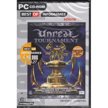 Unreal Tournament CD ROM Infogrames - 3546430019276 Sigillato