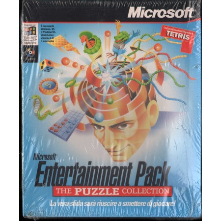 Microsoft Entertainment Pack: The Puzzle Collection CD ROM Sigillato