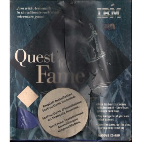 Quest For Fame - Ricerca Della Fama Aerosmith CD ROM Sigillato Quest For Fame - Ricerca Della Fama Aerosmith CD ROM Sigillato