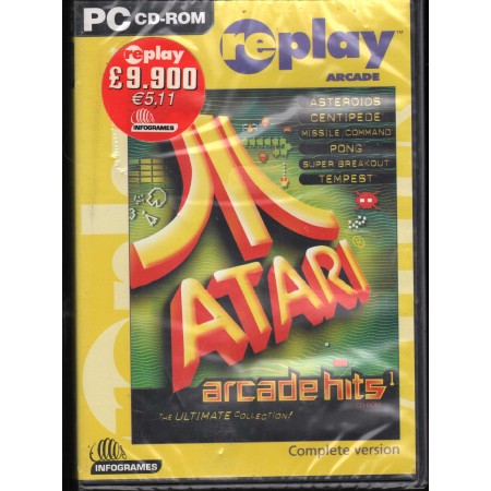 Arcade Hits: Ultimate Collection CD ROM Atari - 3546430019757 Sigillato