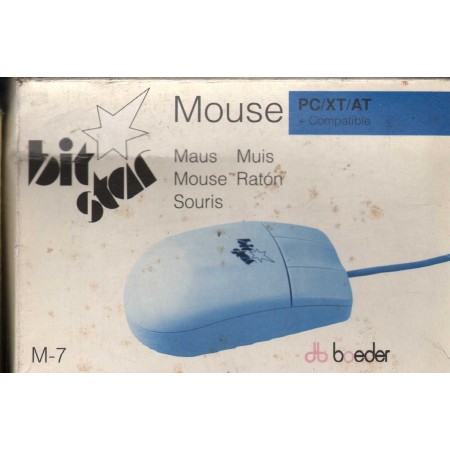 Bit Star: Mouse PC / XT / AT SS 232 + Compatibile Nuovo