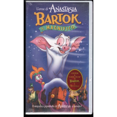 Bartok Il Magnifico L'Eroe Di Anastasia VHS Bluth, Goldman Univideo - 14721SA Sigillato