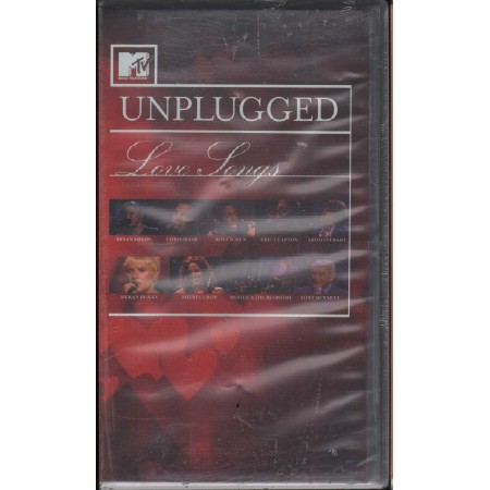 Mtv Unplugged Love Songs VHS Univideo - PVS70927 Sigillato