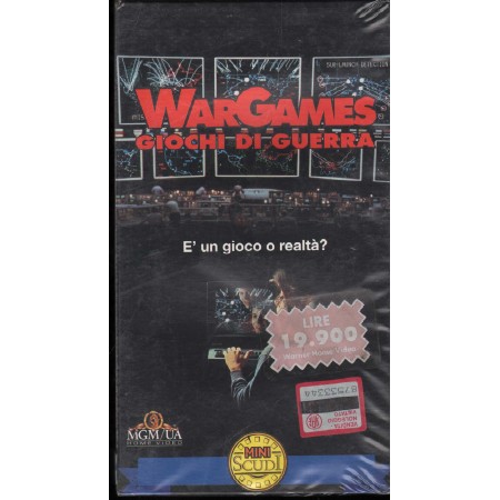 Wargames - Giochi Di Guerra VHS John Badham Univideo - PIV99405 Sigillato