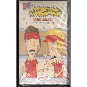 Beavis And Butthead - Work Sucks VHS Univideo - PVS70579 Sigillato Beavis And Butthead - Work Sucks VHS Univideo - PVS70579 Sigillato