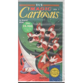 Magic Cartoons Vol.1 VHS Univideo - PIV50320 Sigillato Magic Cartoons Vol.1 VHS Univideo - PIV50320 Sigillato