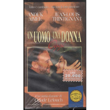 Un Uomo, Una Donna Oggi VHS Claude Lelouch Univideo - PIV11634 Sigillato