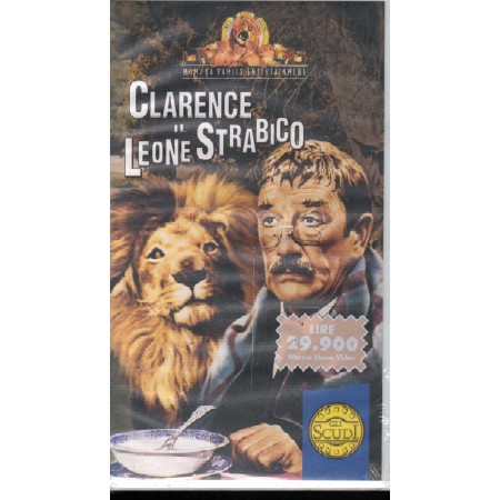 Clarence Il Leone Strabico VHS Andrew Marton Univideo - PIV51365 Sigillato