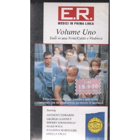 E.R. Medici In Prima Linea Vol. 1 VHS Elodie Keene Univideo - PIV14298 Sigillato