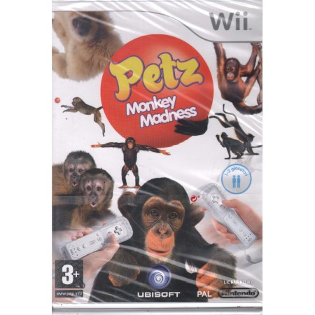 Petz, Monkey Madness - Gioco Nintendo Wii Sigillato