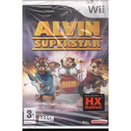 Alvin Superstar - Gioco Nintendo Wii Sigillato