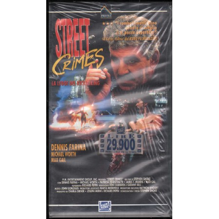 Street Crimes Kickboxing VHS Stephen Smoke Univideo - 995415 Sigillato