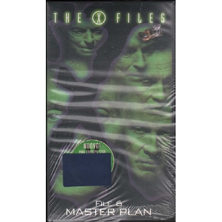 X Files Vol. 06 - Master Plan VHS Chris Carter Univideo - 4131SA Sigillato