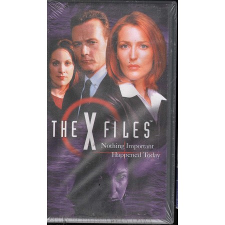 The X Files: Nothing Important, Happened Today VHS Tony Wharmby Sigillato