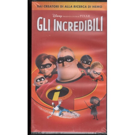 Gli Incredibili VHS Brad Bird Univideo - VS5348 Sigillato