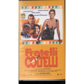 Fratelli Coltelli VHS Maurizio Ponzi Univideo - 1056802 Sigillato Fratelli Coltelli VHS Maurizio Ponzi Univideo - 1056802 Sigillato