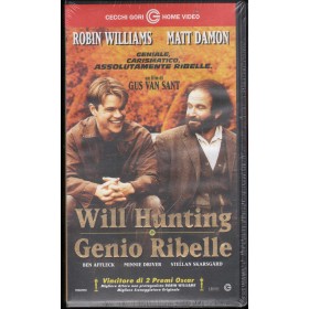 Will Hunting, Genio Ribelle VHS Gus Van Sant Univideo - 3430 Sigillato Will Hunting, Genio Ribelle VHS Gus Van Sant Univideo - 3430 Sigillato