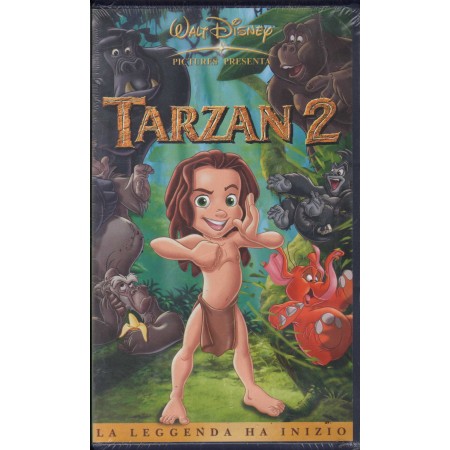 Tarzan 2 VHS Brian Smith Univideo - BIC0002502 Sigillato