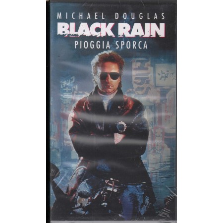 Black Rain: Pioggia Sporca VHS Ridley Scott Univideo - PVS70101 Sigillato