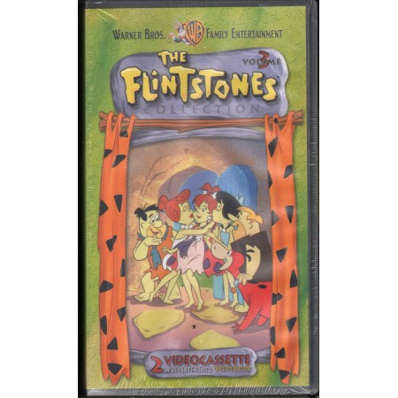 The Flintstones Vol. 3 VHS Mark Russell Univideo - PIVH1771 Sigillato