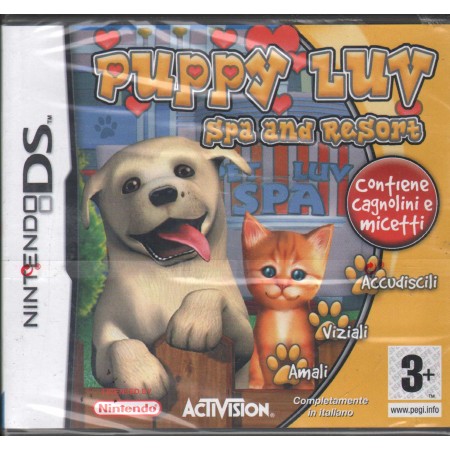 Puppy Luv Spa E Resort Tycoon Videogioco Nintendo Ds Nds Sigillato