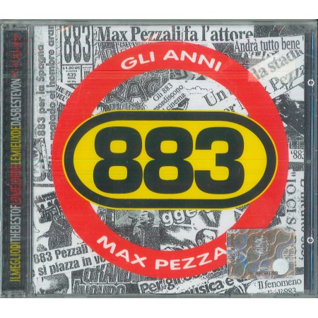 Max Pezzali 883 CD Gli Anni CGD East West – 857385983-2 Sigillato