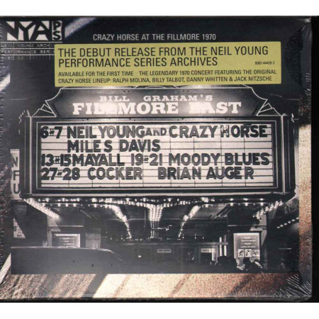 Neil Young & Crazy Horse CD Live At The Fillmore East Sigillato 0093624442929