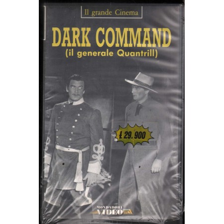 Dark Command - Il Generale Quantrill VHS Raoul Walsh MVGEC04039 Sigillato