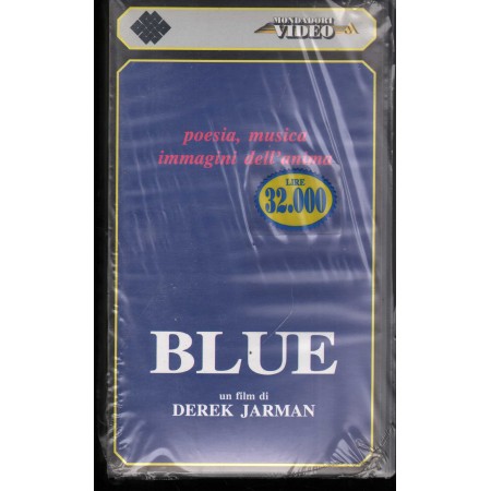 Blue VHS Derek Jarman Univideo - MVEC03257 Sigillato