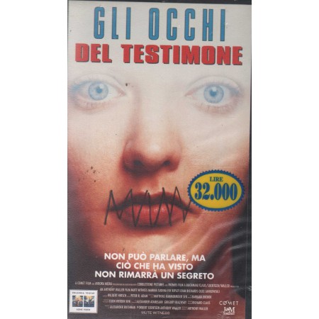 Gli Occhi Del Testimone VHS John Stix, Charles Guggenheim Univideo - CC71392 Sigillato