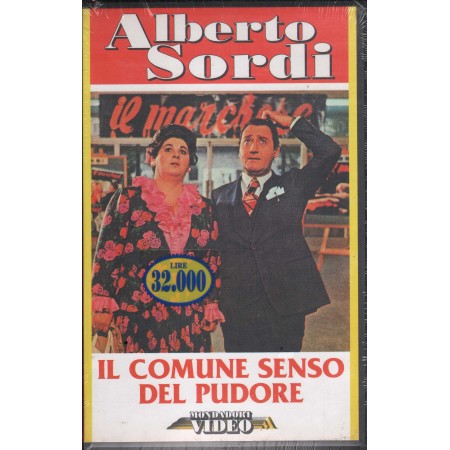 Il Comune Senso Del Pudore VHS Alberto Sordi Univideo - MVGEC04234 Sigillato