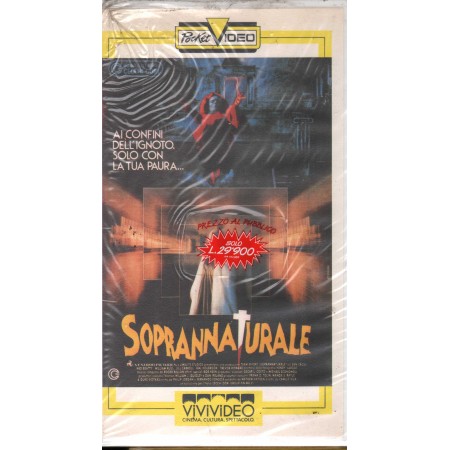 Soprannaturale VHS Camilo Vila Univideo - 011046 Sigillato