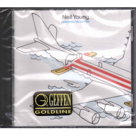 Neil Young CD Landing On Water / Geffen GED 24109 Sigillato Neil Young  CD Landing On Water Nuovo Sigillato 0720642410929