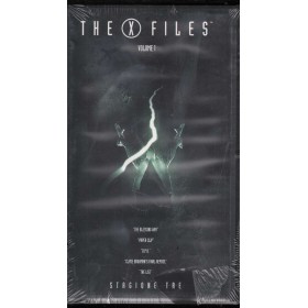 The X Files: Stagione Tre Vol.1 VHS Chris Carter Univideo - 04100SA Sigillato The X Files: Stagione Tre Vol.1 VHS Chris Carter Univideo - 04100SA Sigillato