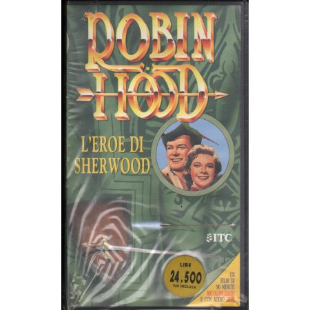 Robin Hood: L'Eroe Di Sherwood VHS Dan Brit Univideo - AFV43011 Sigillato