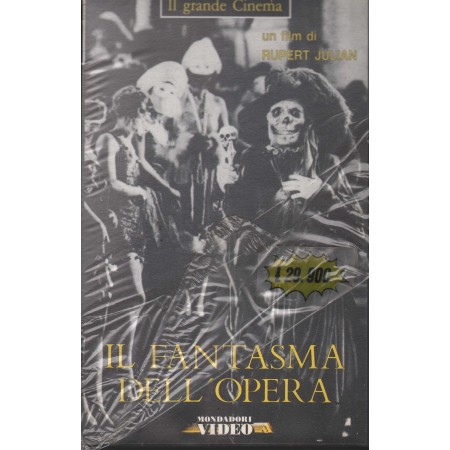 Il Fantasma Dell'Opera VHS Rupert Julian Univideo – MVGEC04060 Sigillato