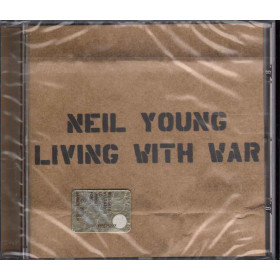 Neil Young CD Living With War / Reprise Records 9362-44335-2 Sigillato Neil Young  CD Living With War Nuovo Sigillato 0093624433521