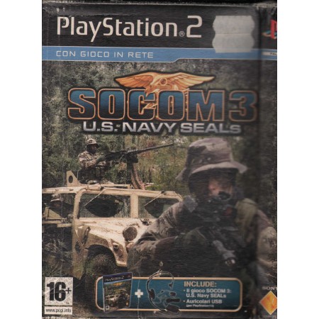 Socom 3 + Headset : Us Navy Playstation 2 PS2 Sigillato 0711719128113