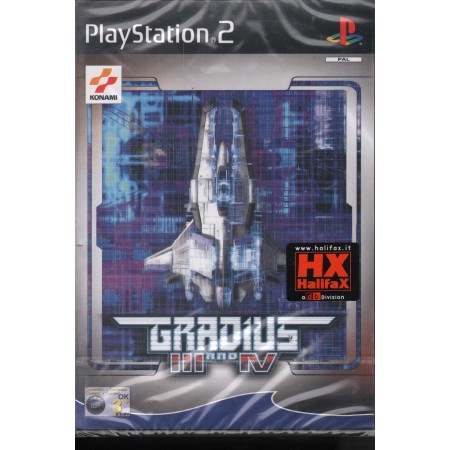 Gradius III And IV Playstation 2 PS2 Sigillato 4012927020487